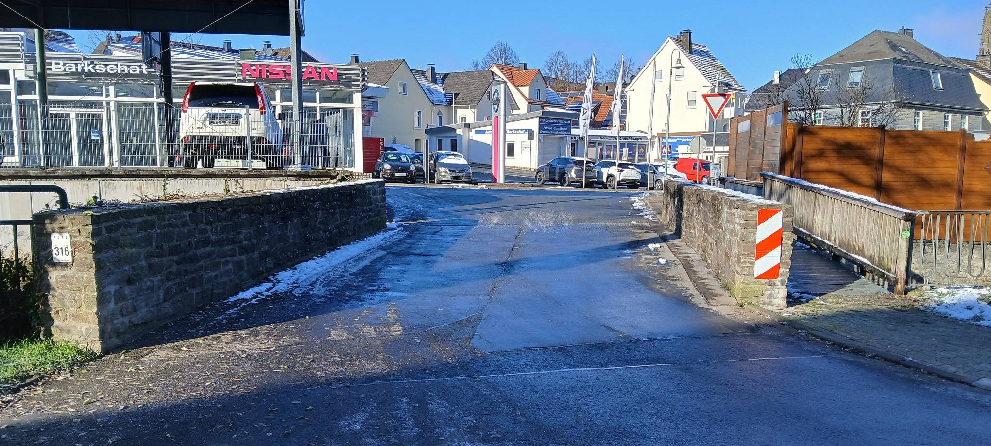 Warstein prüft Brücke Am Josefswäldchen