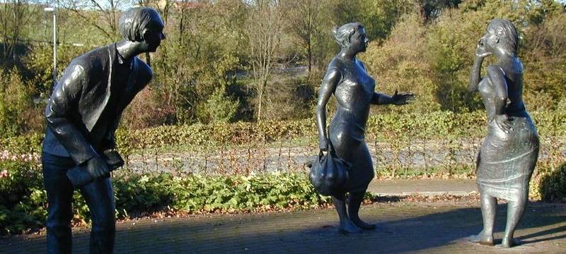 Schon wieder: Unbekannte klauen Skulptur in Wickede-Wiehagen