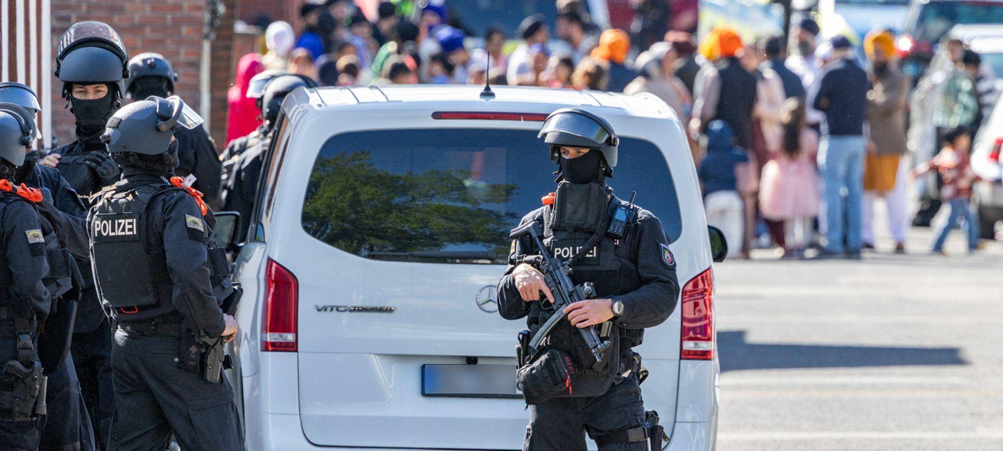 Polizeieinsatz in Moers