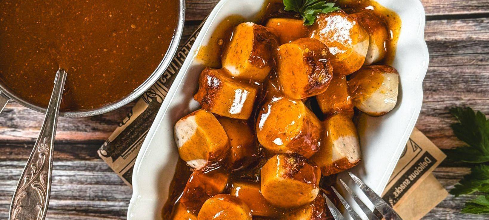 Currysoße und Currywurst von Anja Würfl