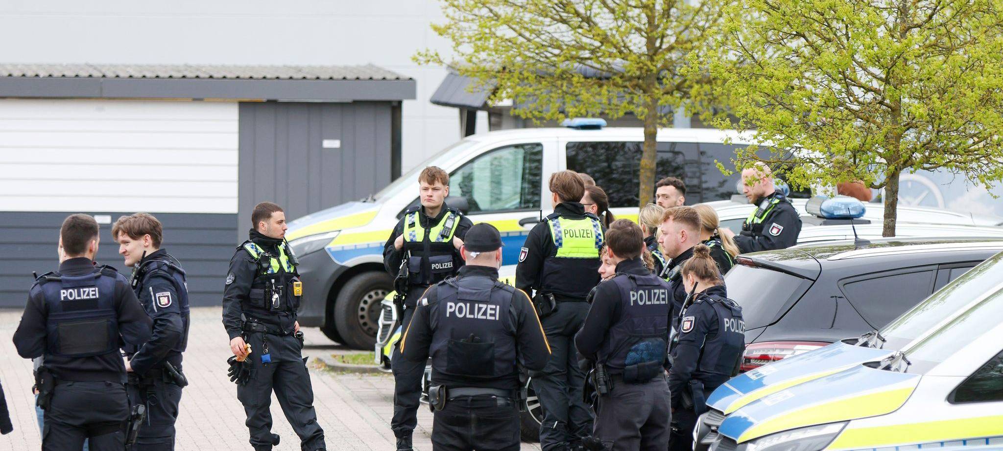 Polizei-Einsatz in Rellingen bei Hamburg
