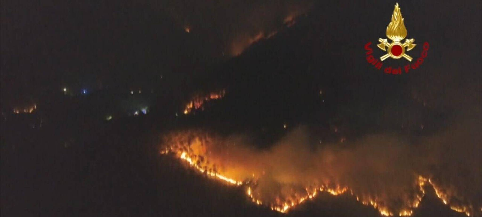 Waldbrand in der Toskana