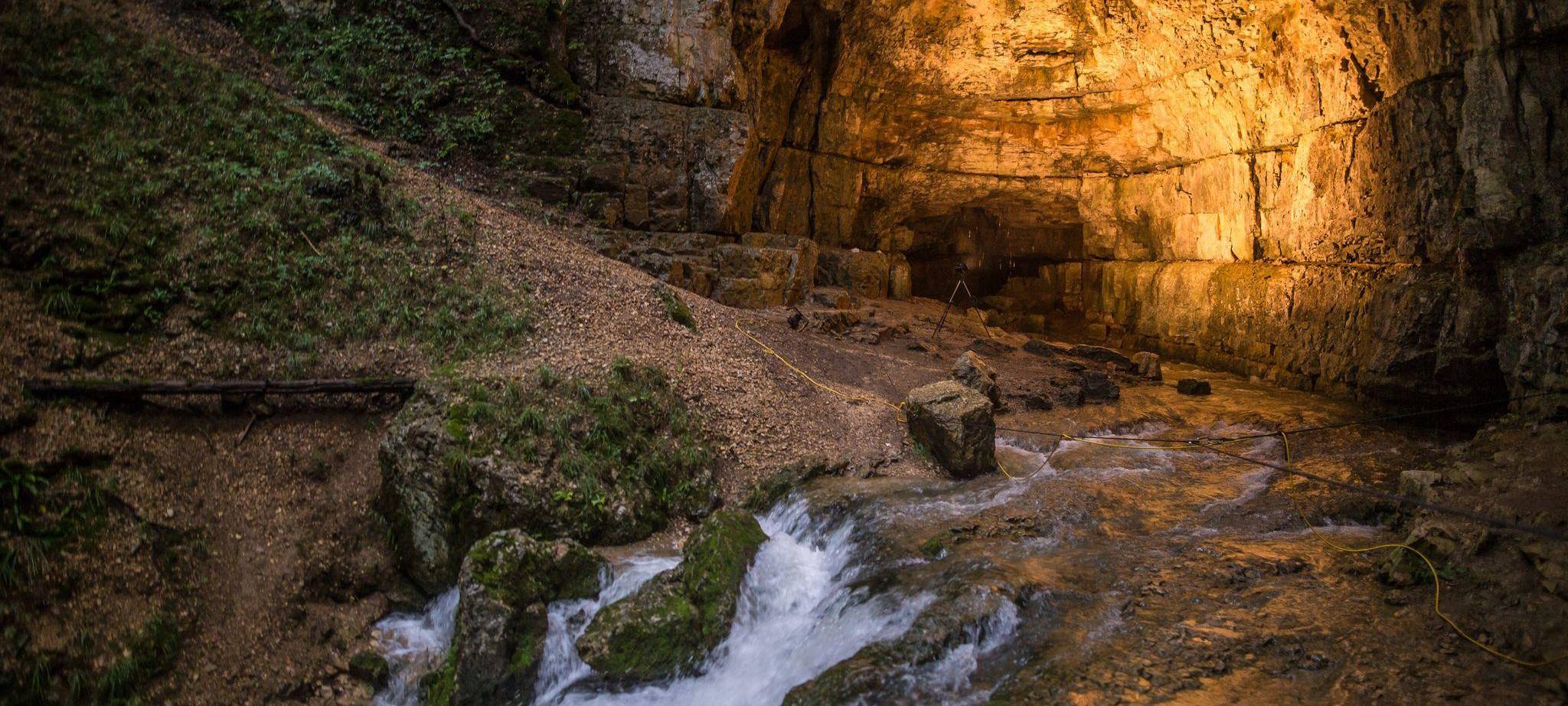 Rettungsaktion Falkensteiner Höhle