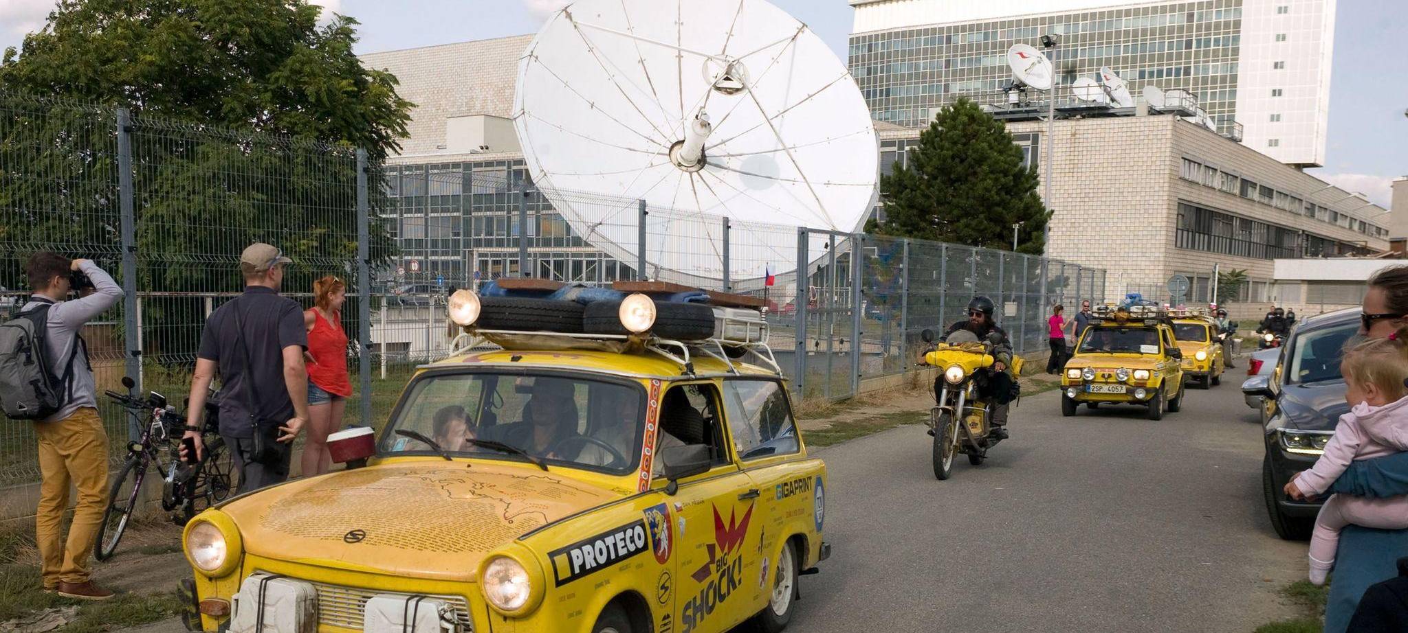 Das Sendezentrum des tschechischen Fernsehens CT