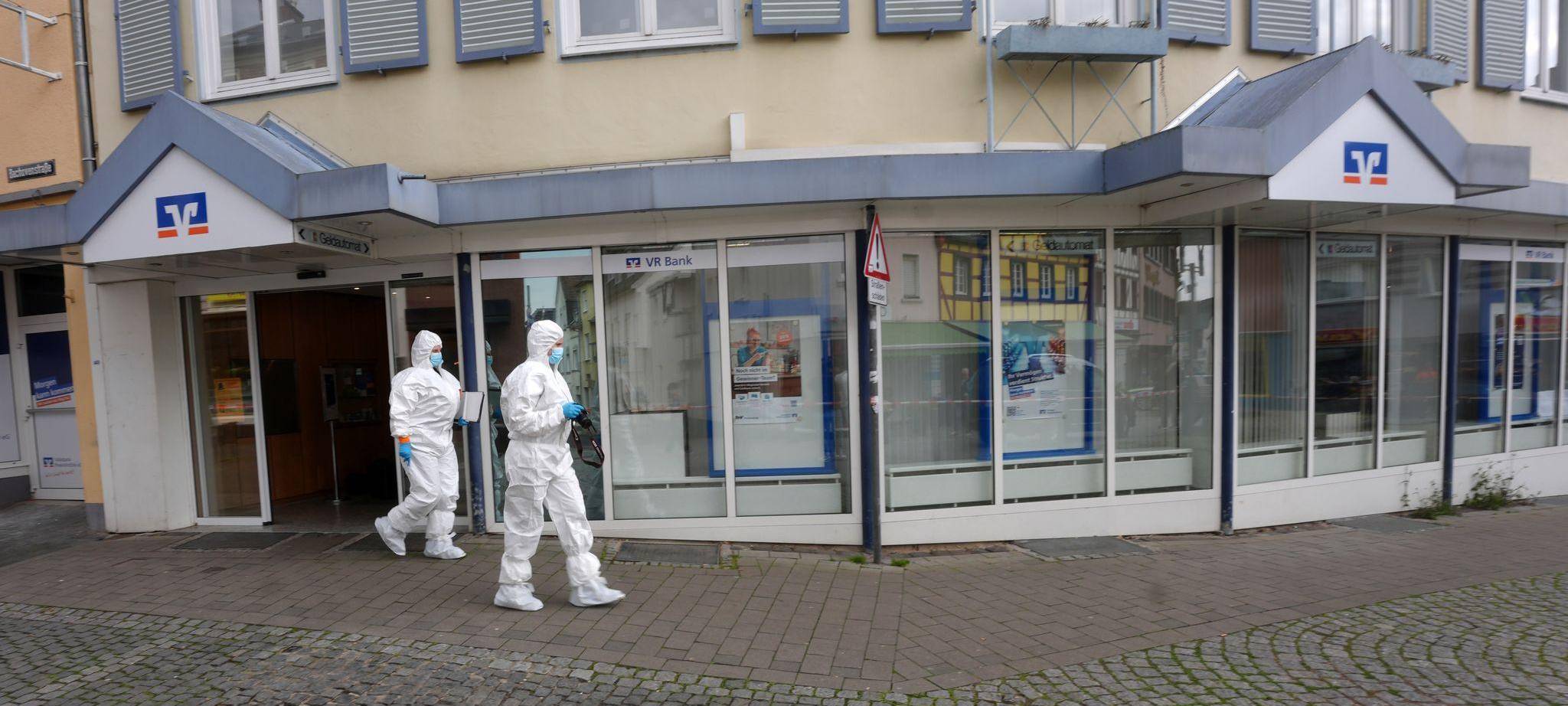 Geiselnahme in einer Bank im rheinland-pfälzischen Sinzig