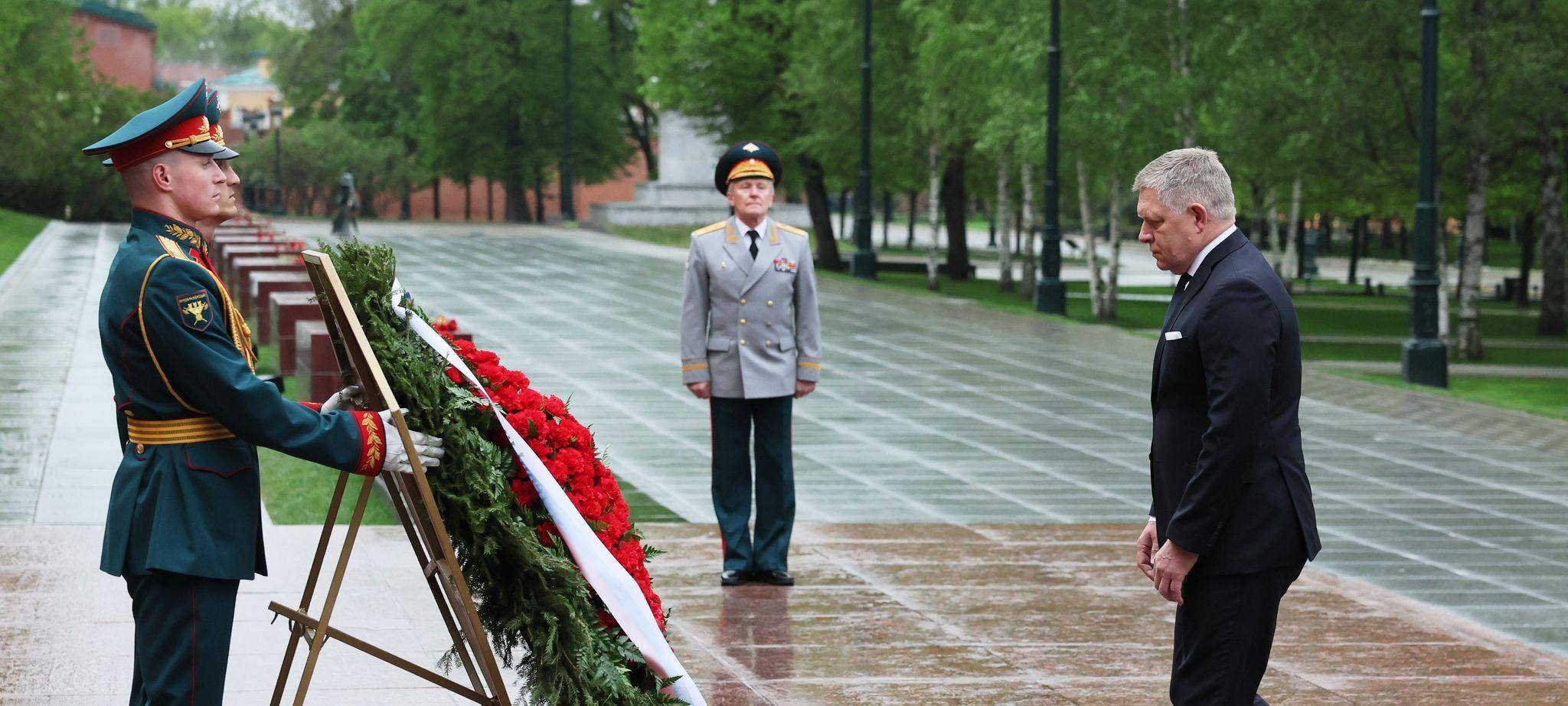Vor dem Tag des Sieges in Russland
