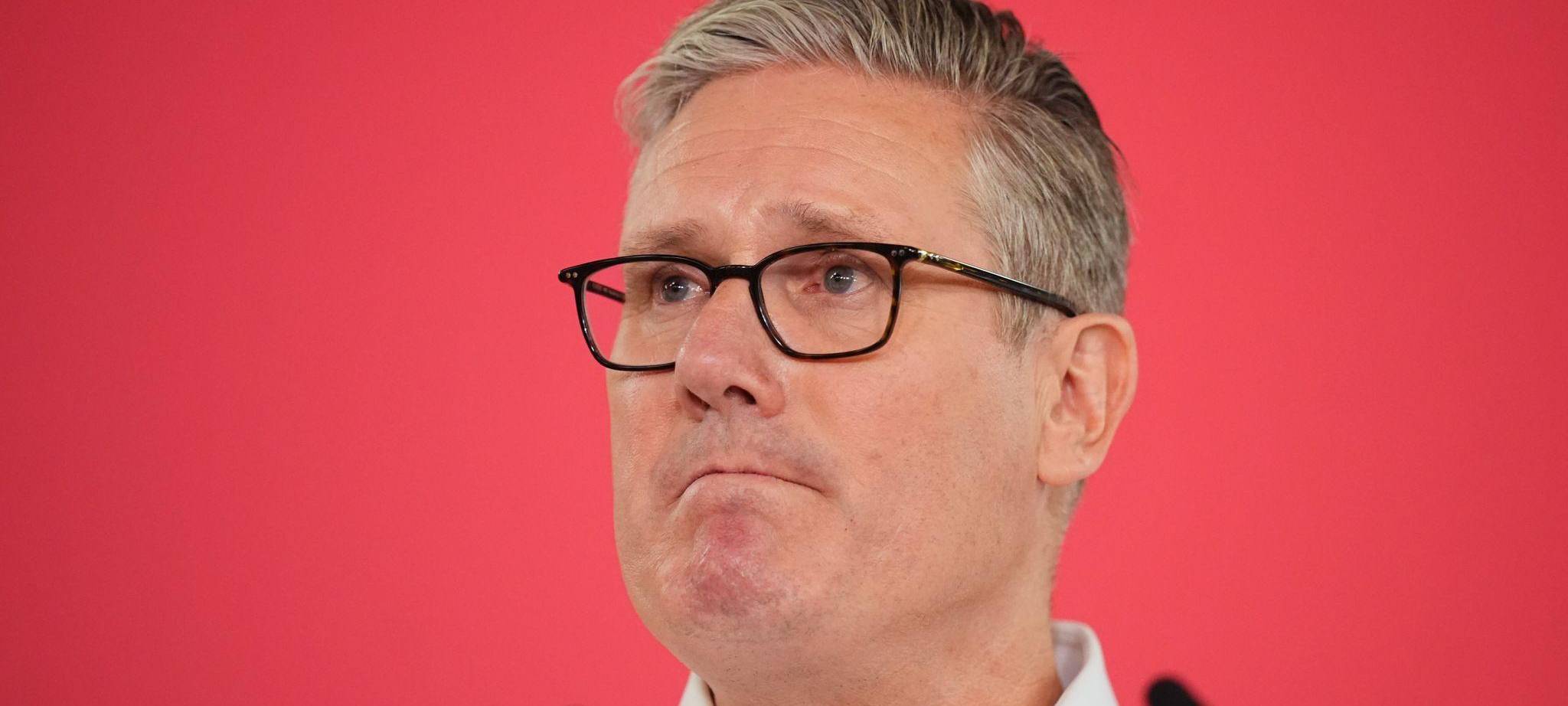 Nach dem Wahldebakel für Labour: Starmer hält Rede