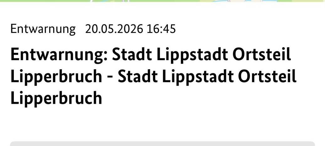 Live-Ticker: Bombenverdacht in Lippstadt-Lipperbruch