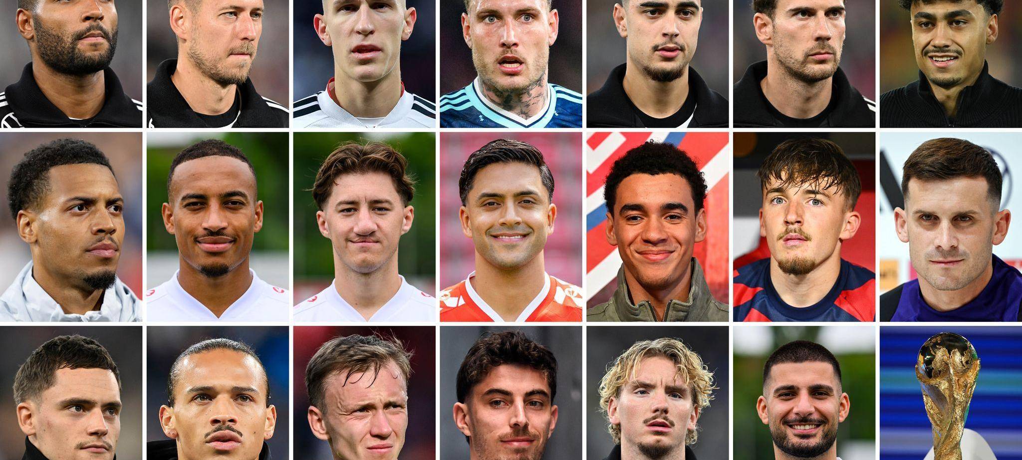 DFB-Kader für die WM in Kanada, Mexiko und USA