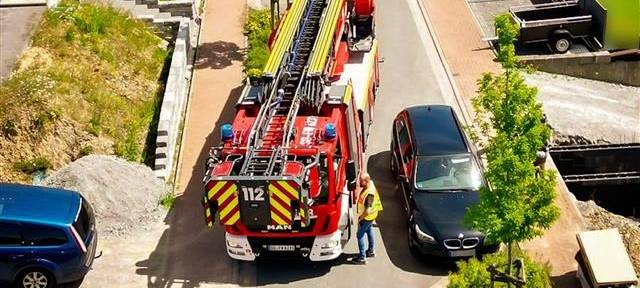 Feuerwehr testet Wege in Warstein