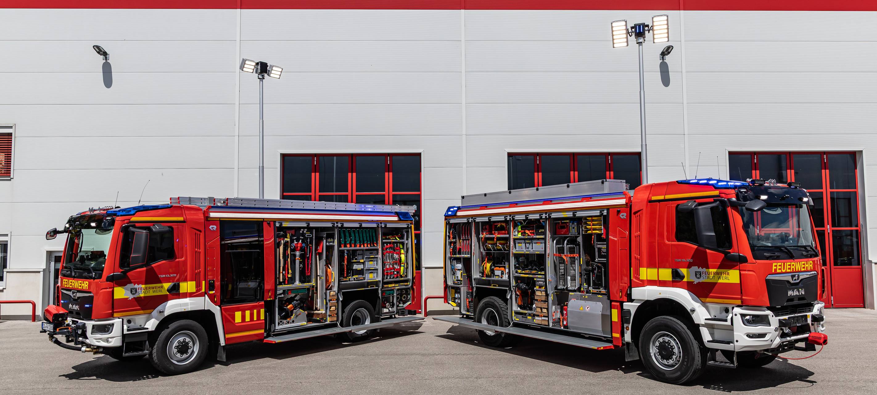 Übergabe in Hannover: Feuerwehr Werl rüstet auf