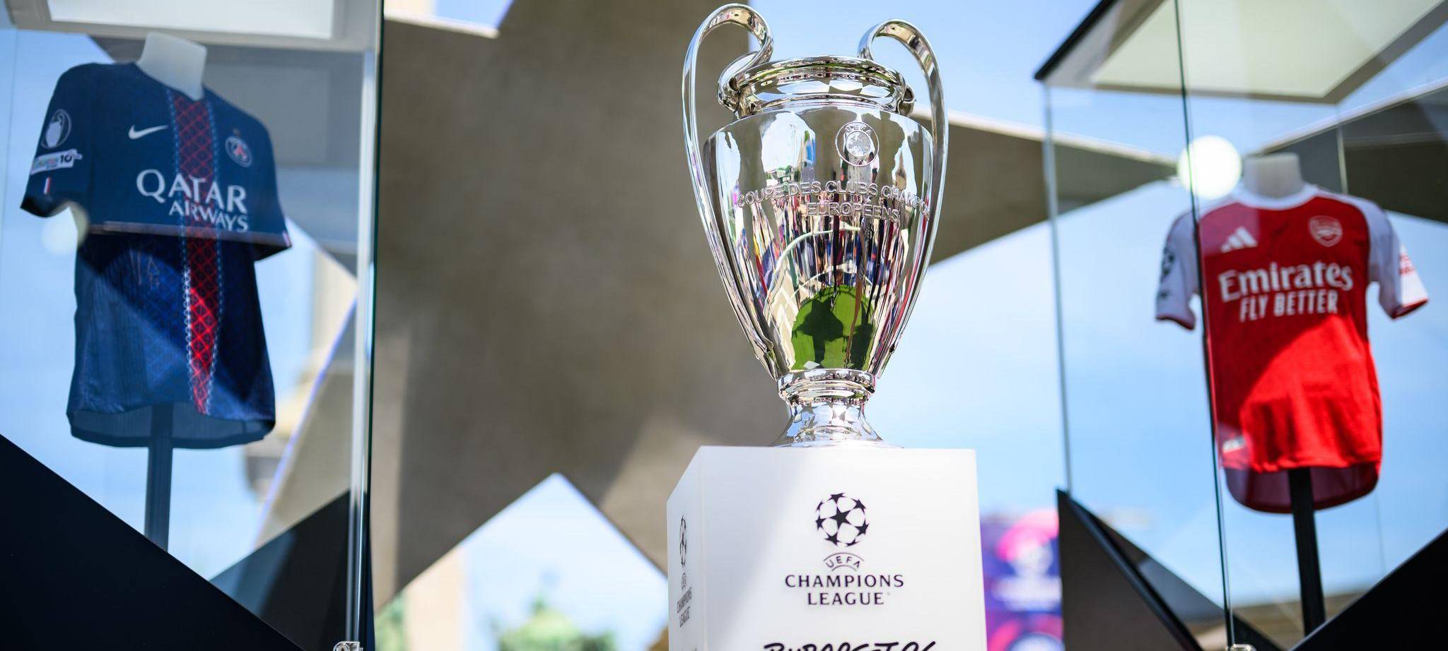 Vor dem Champions League Finale Paris Saint-Germain - FC Arsenal