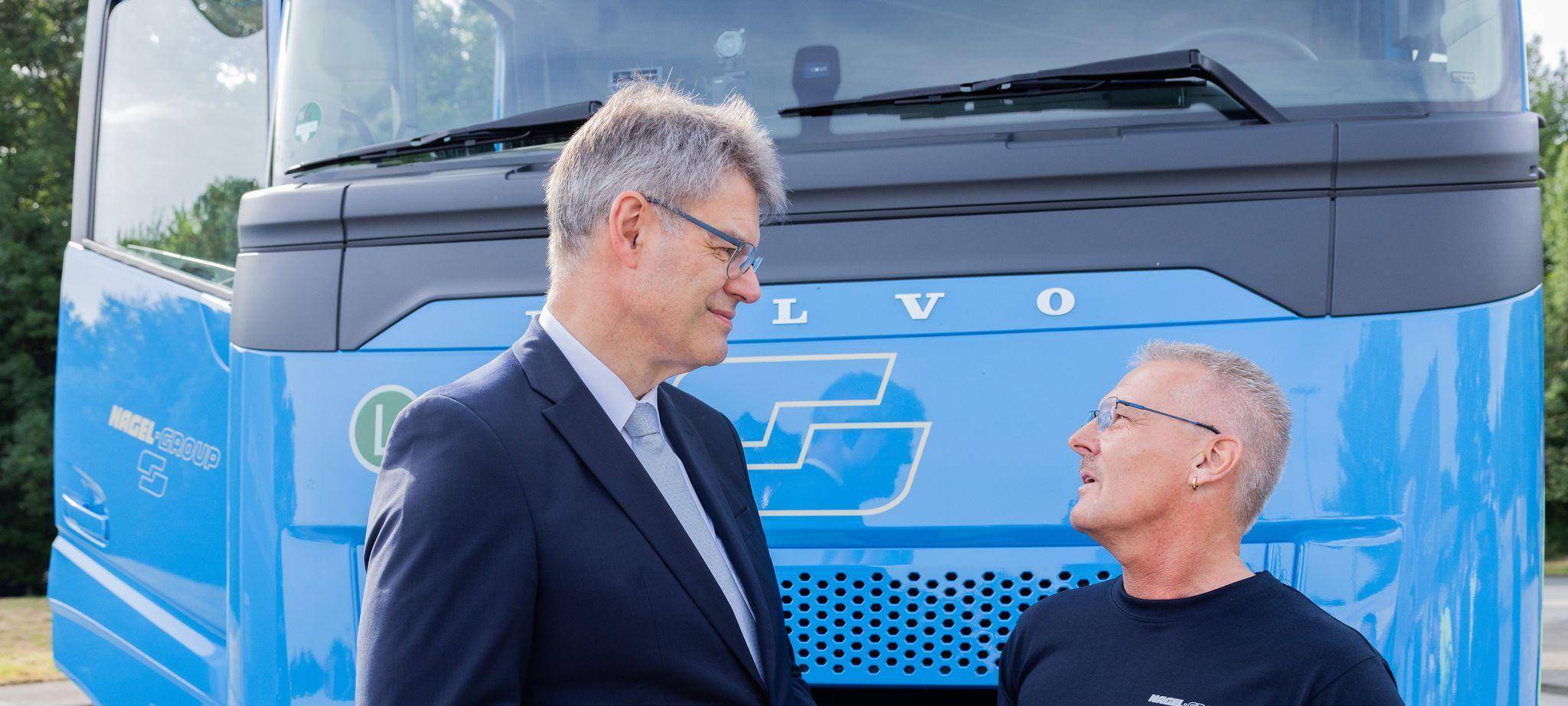 Stellplatzinfo-System für Lkw