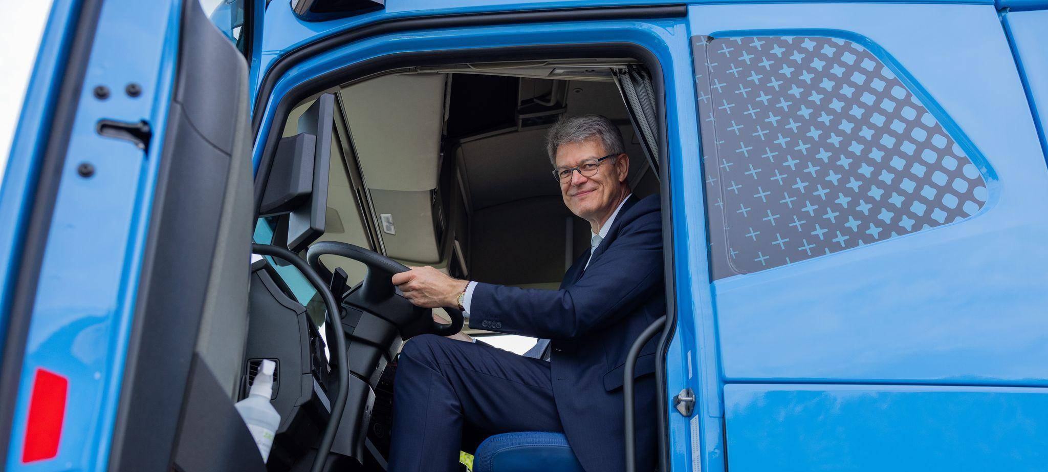 Stellplatzinfo-System für Lkw