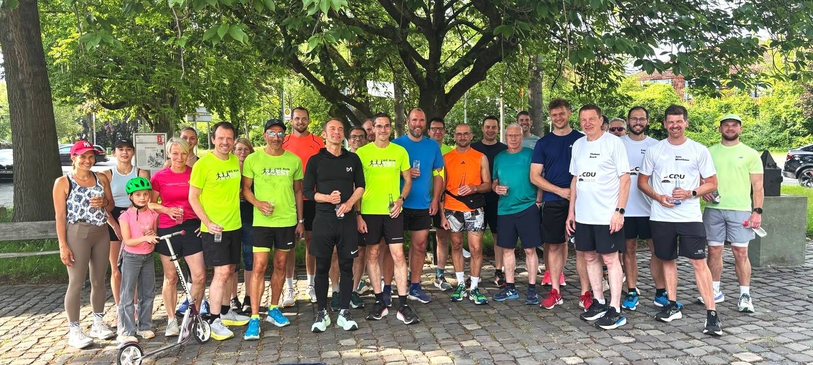 Joggen mit dem Bürgermeister in Soest
