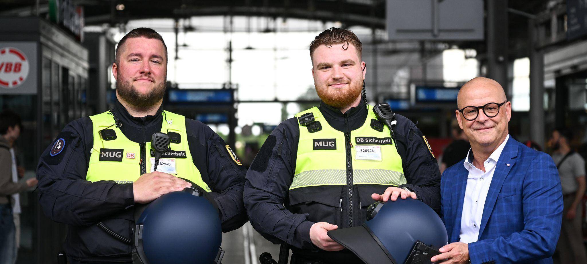 Pressetermin mit DB Sicherheit