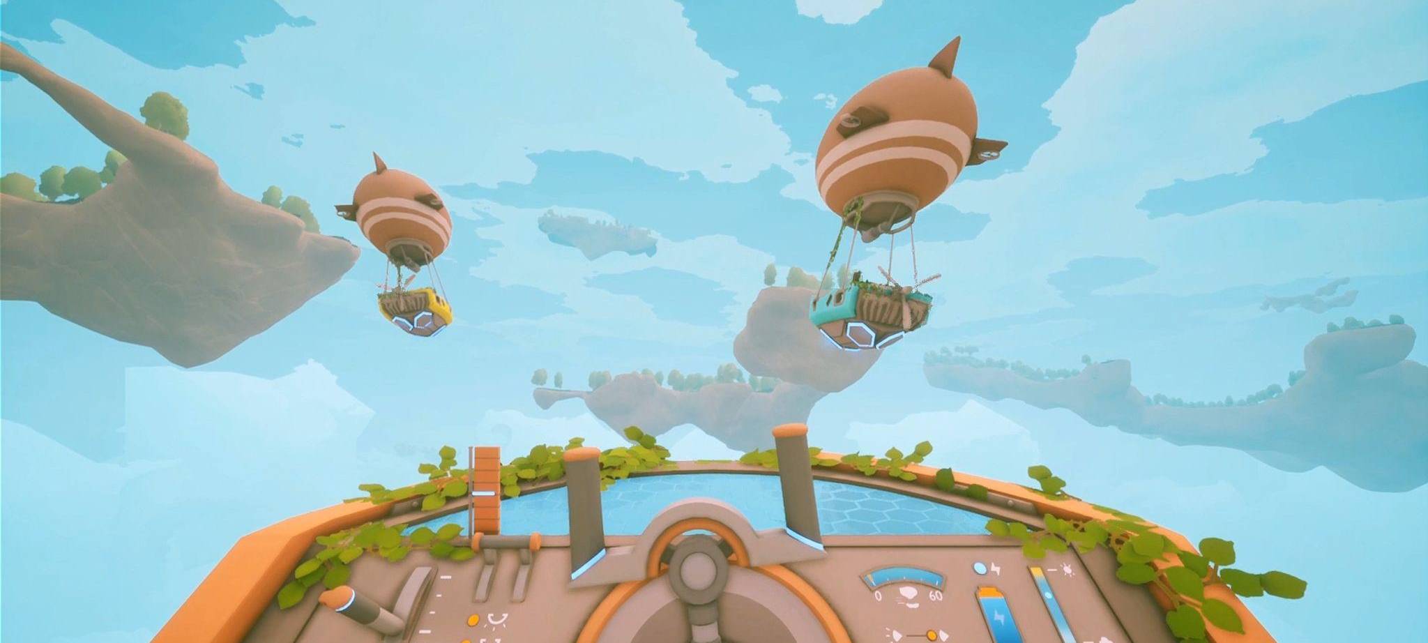 Screenshot aus dem Spiel «Solarpunk»