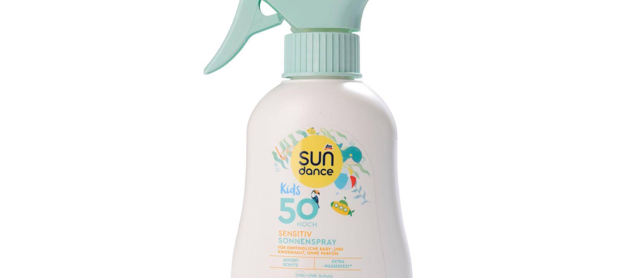 «Sundance Kids Sensitiv Sonnenspray» von dm