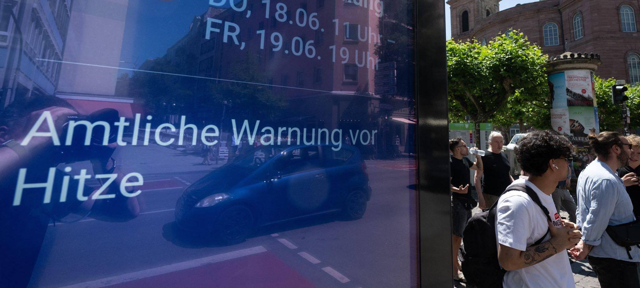 Hitze in Frankfurt