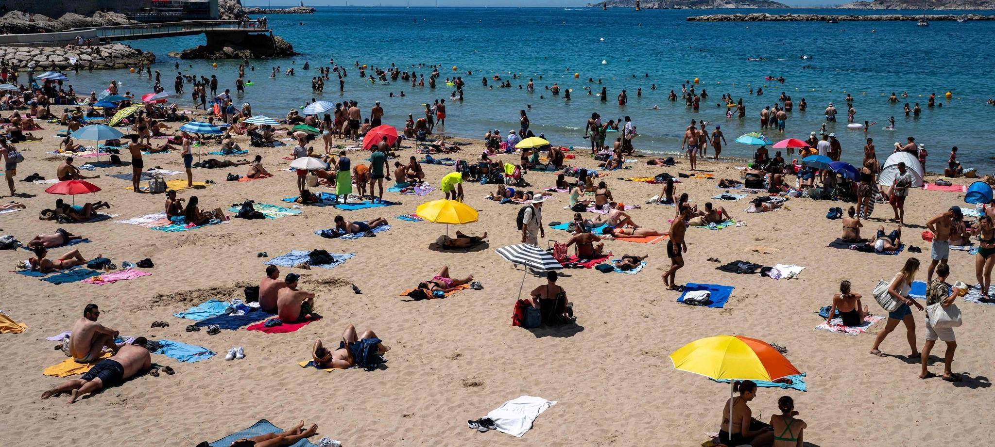 Hitze in Frankreich