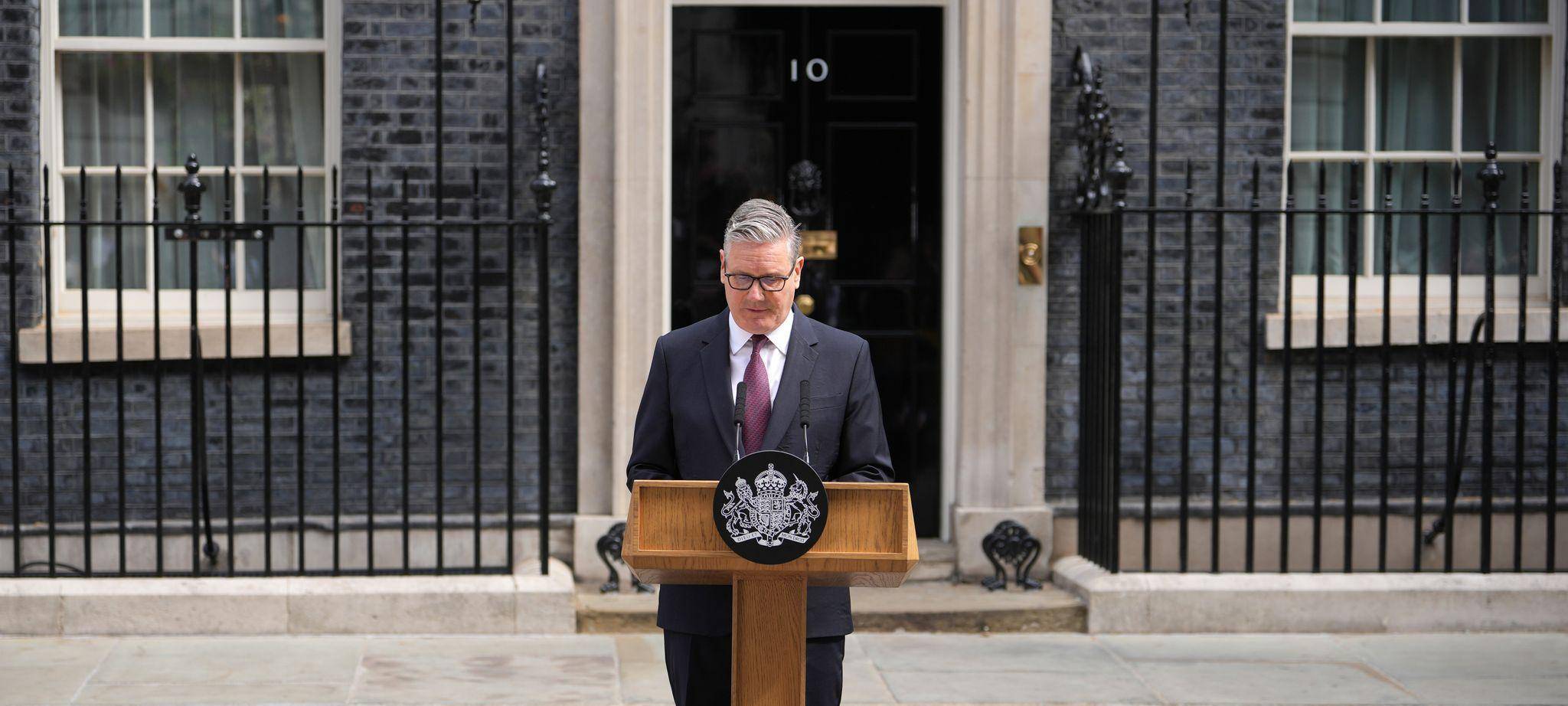 Britischer Premierminister Starmer kündigt Rücktritt an
