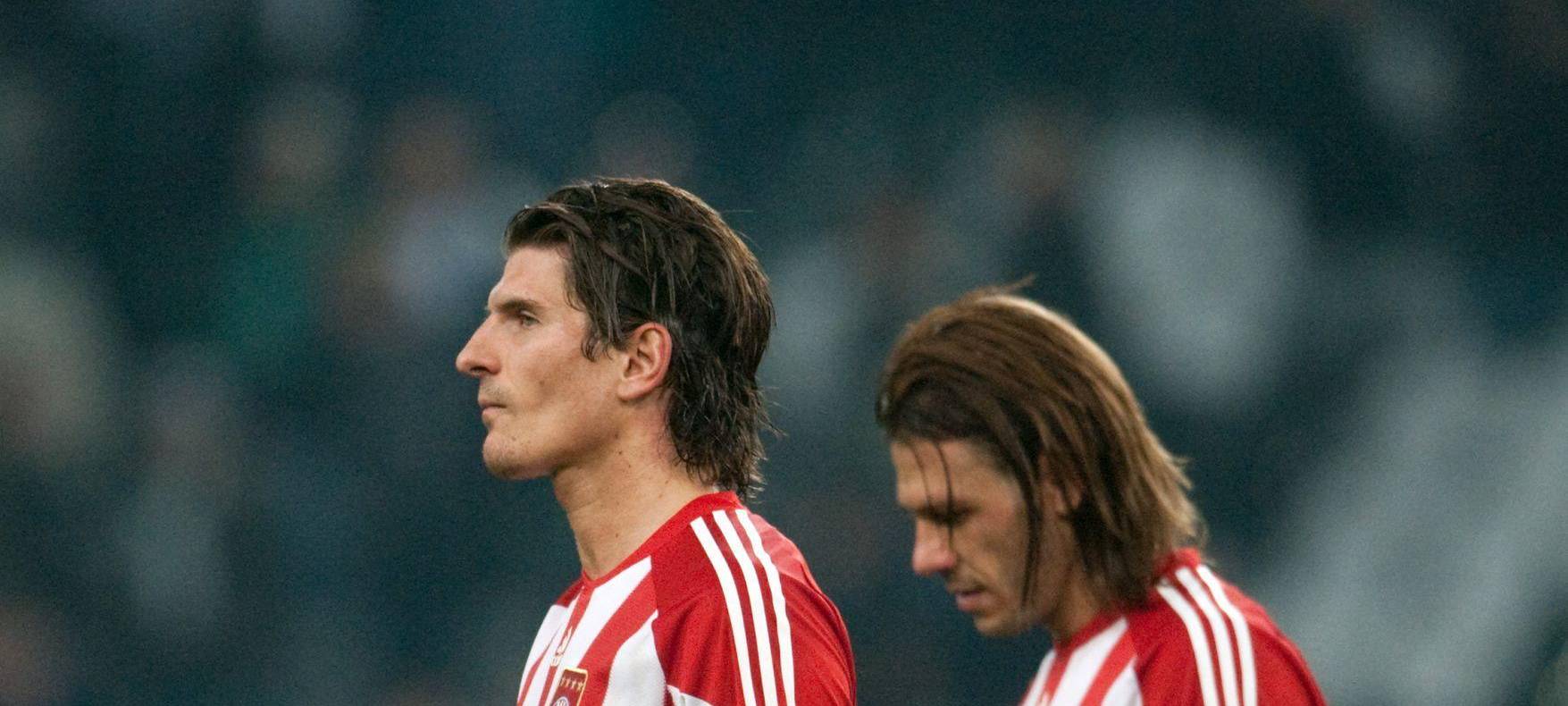 Mario Gomez und Martin Demichelis