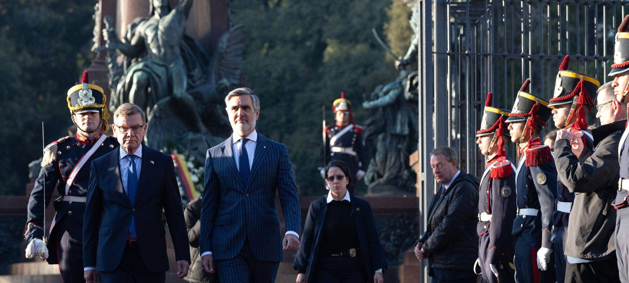 Außenminister Wadephul in Argentinien