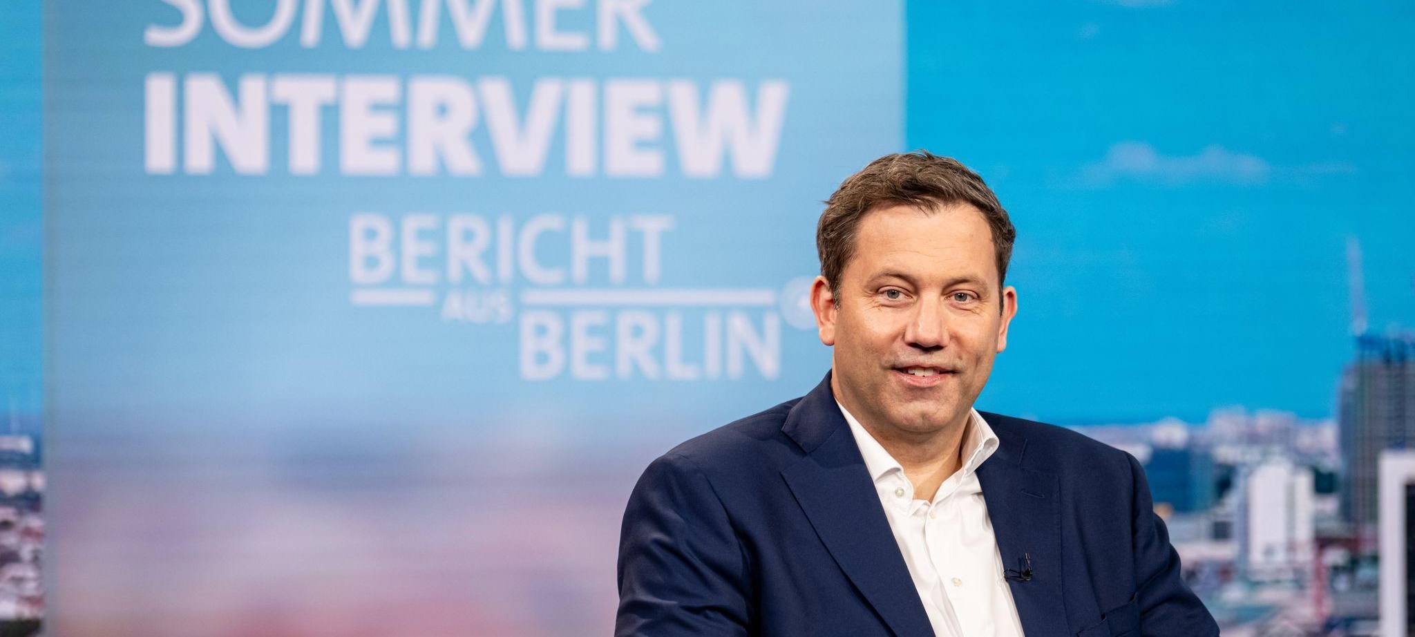 Sommerinterview Klingbeil