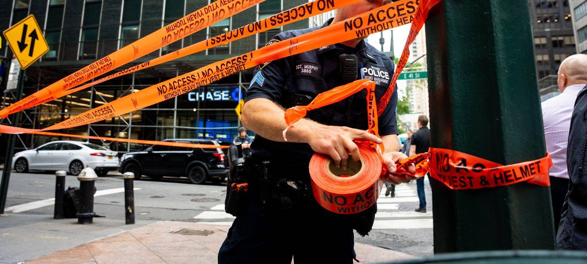 Einsturzgefahr bei Gebäuden in New York