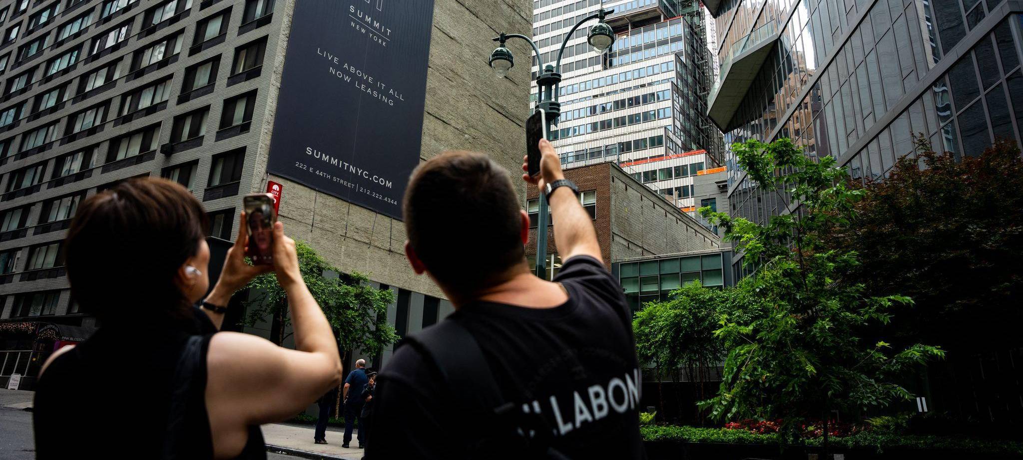 Einsturzgefahr bei Gebäuden in New York