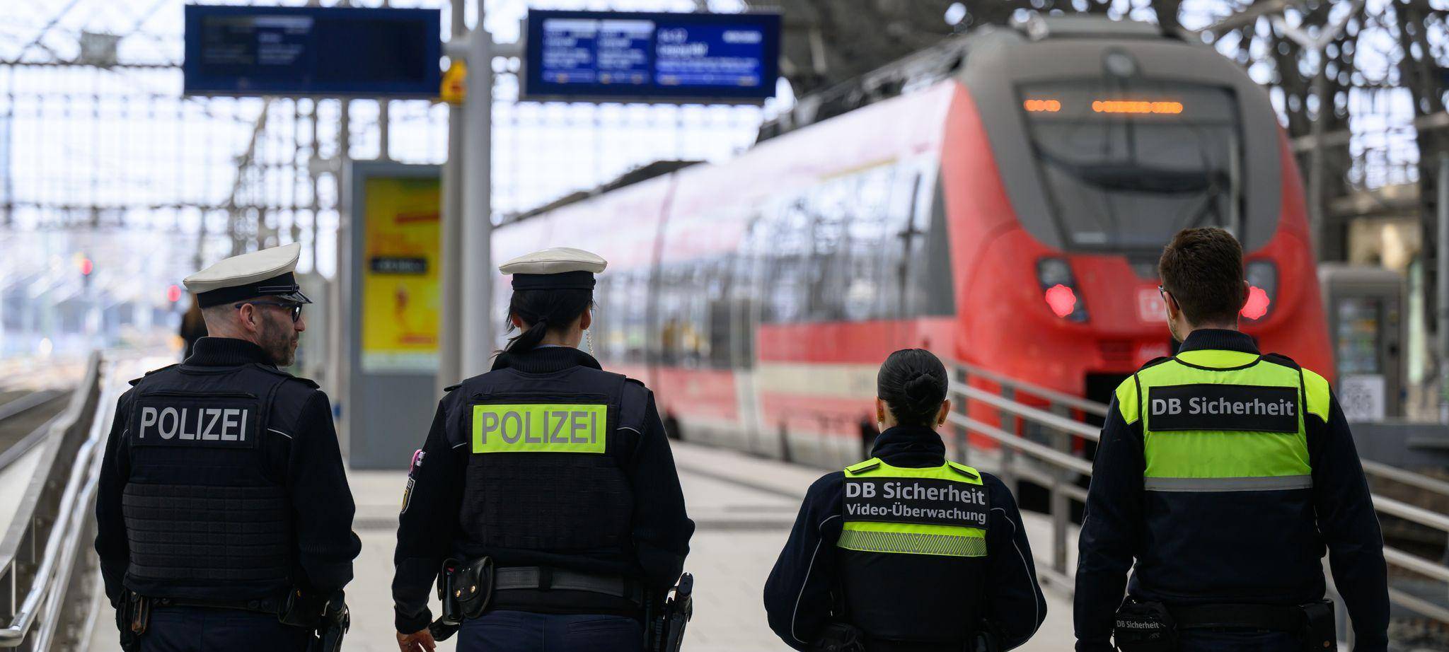 Bahn und Bundespolizei wollen für mehr Sicherheit sorgen