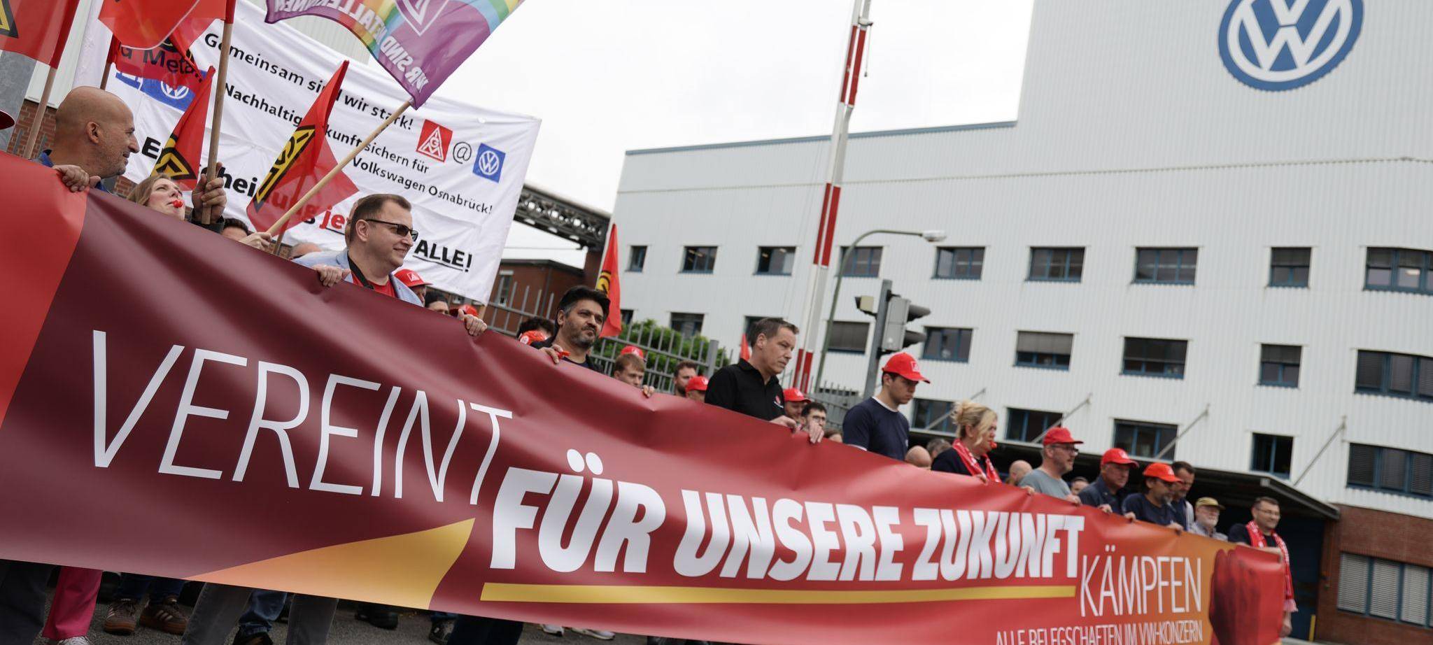 VW-Aufsichtsrat und IG-Metall-Protesttag - Osnabrück