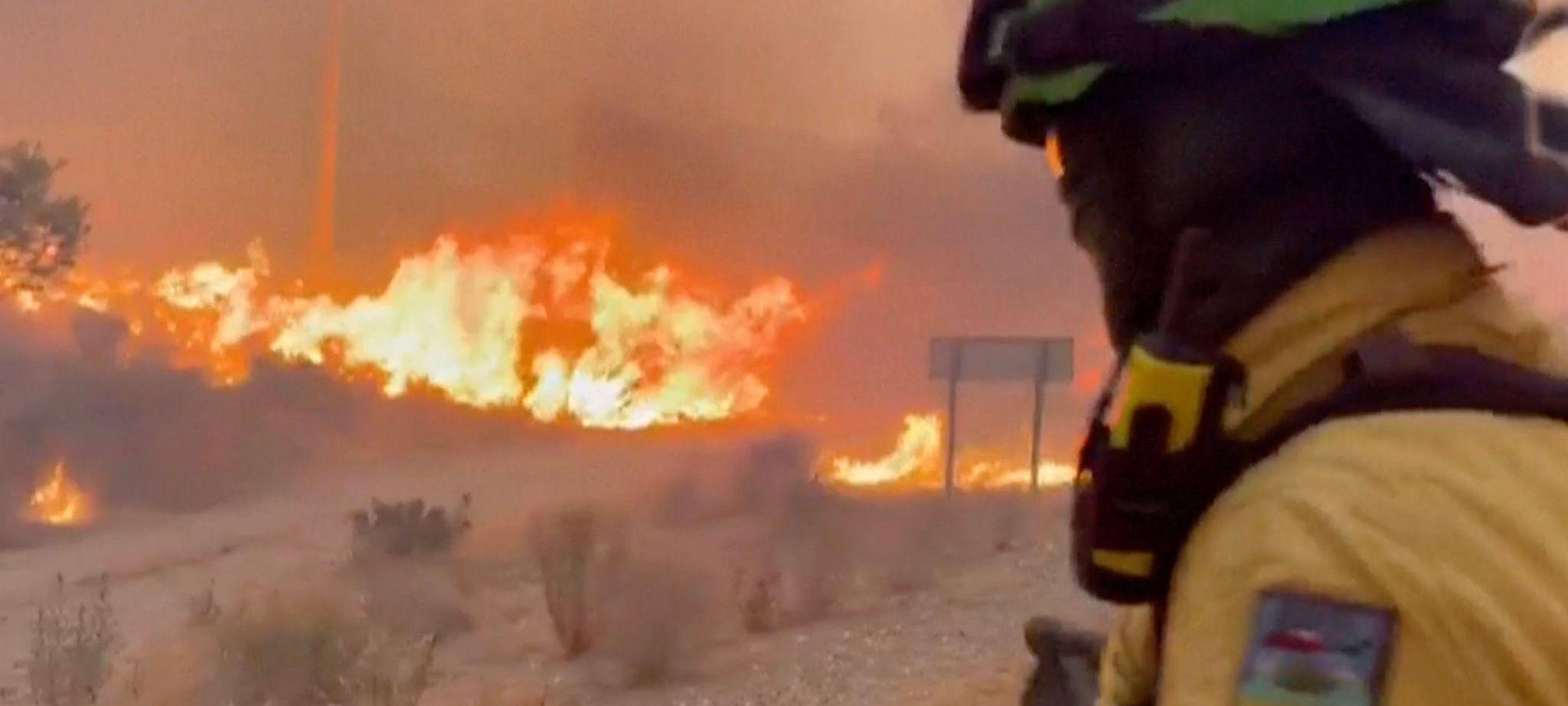 Waldbrand in Andalusien