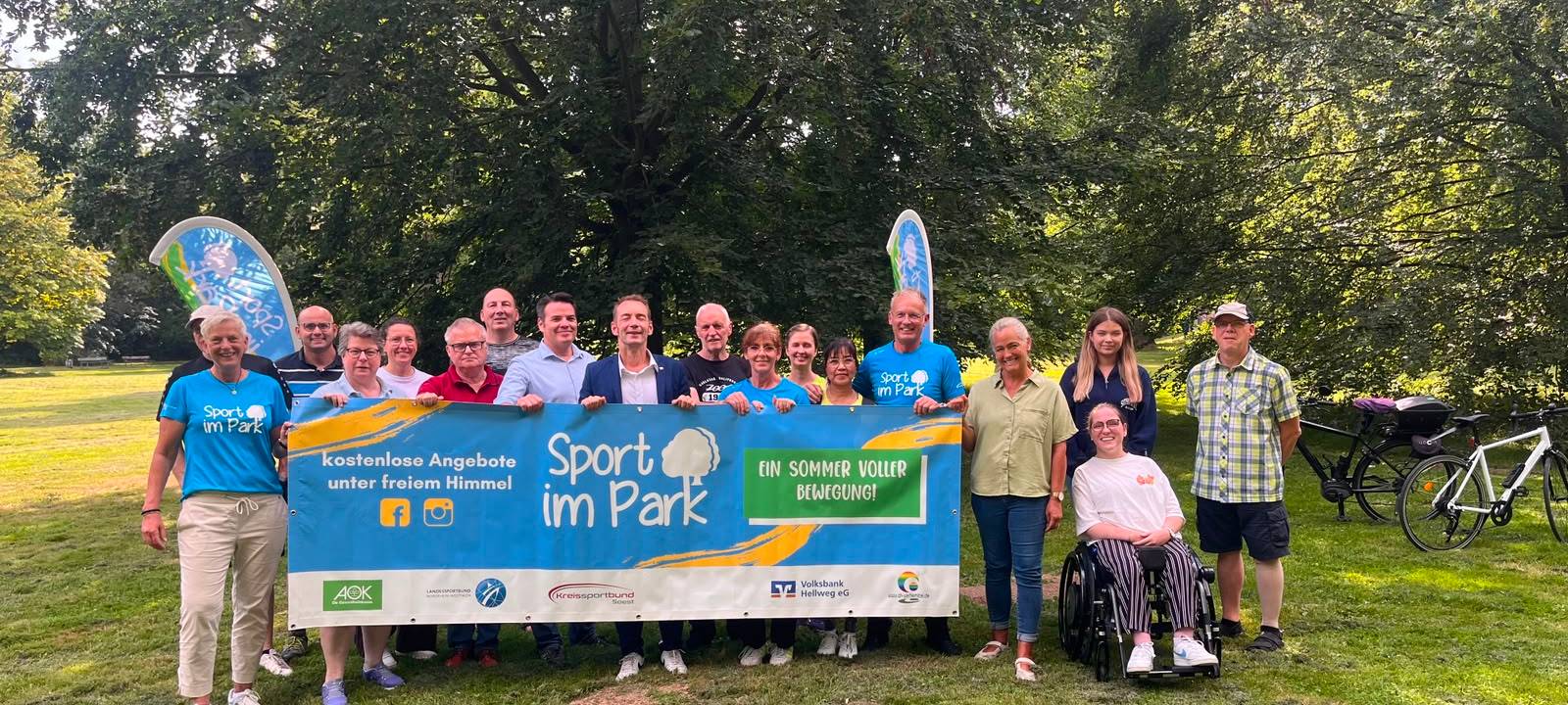 Sport im Park startet wieder im Kreis Soest