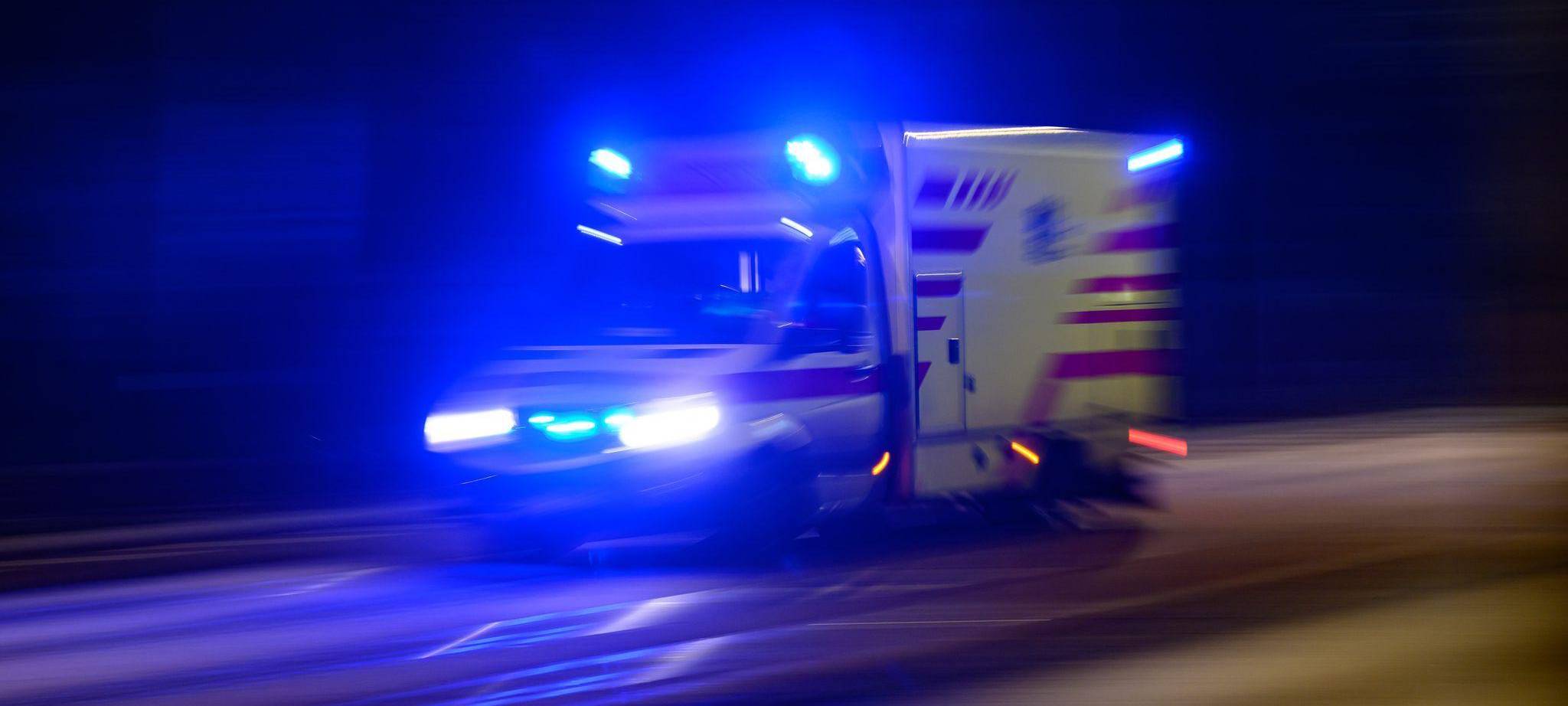 Rettungswagen im Einsatz