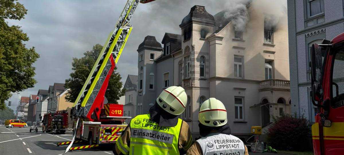 Wohnhausbrand Lippstadt