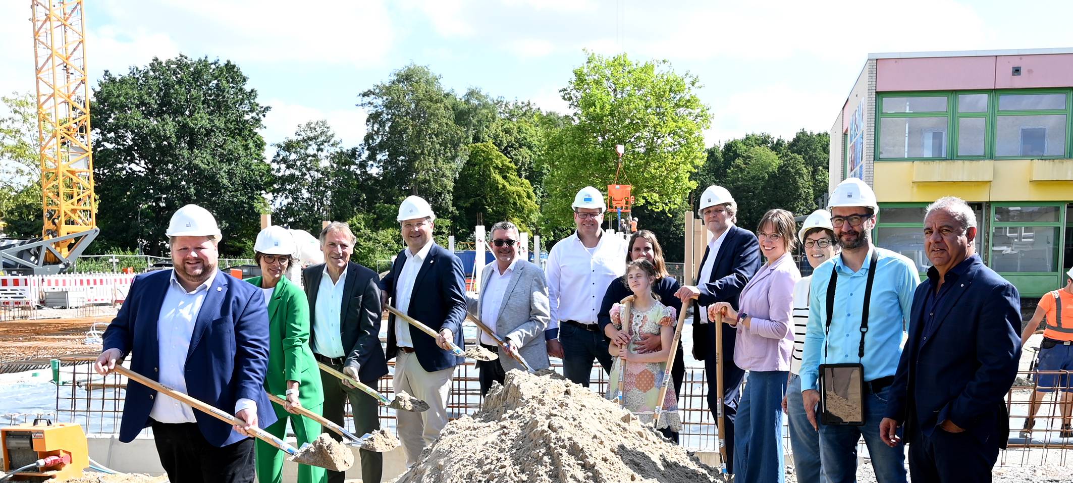 Don-Bosco-Schule Bad Waldliesborn: Bau hat begonnen