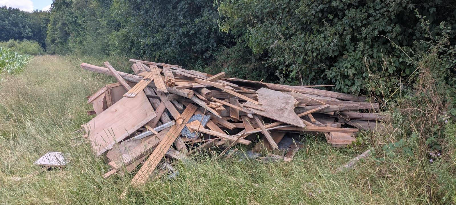 Altholz illegal entsorgt: Geseke sucht Zeugen