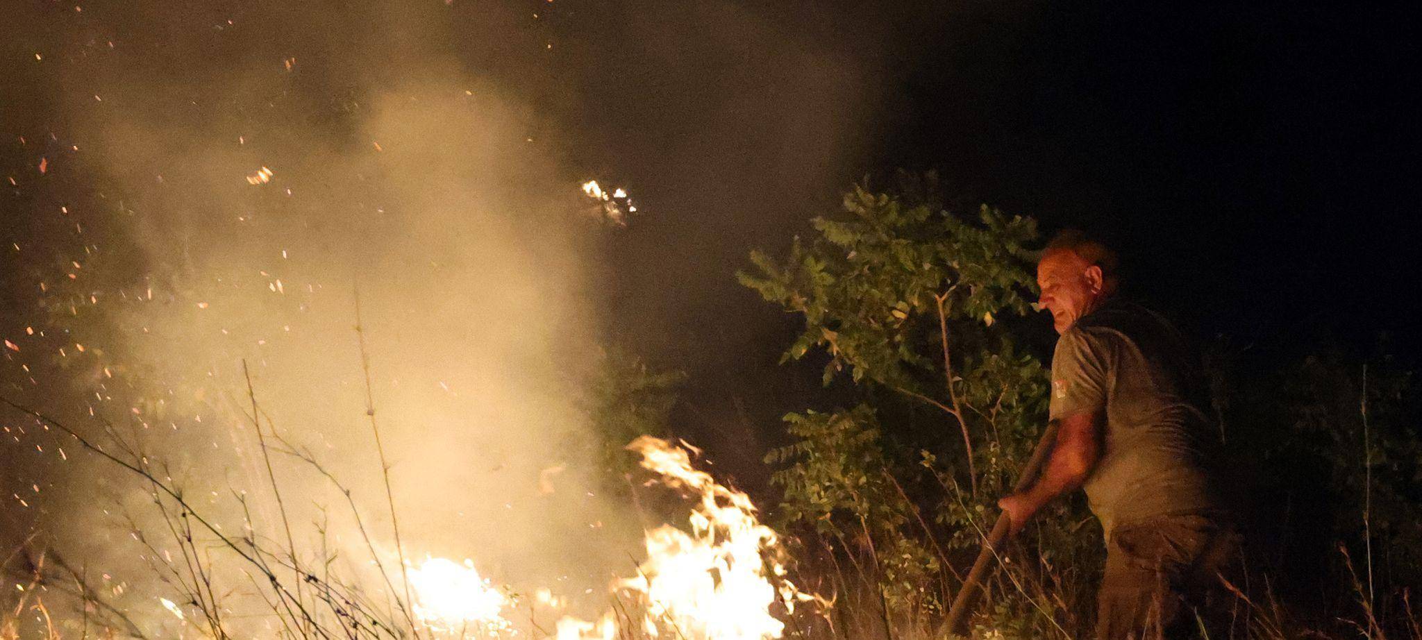 Waldbrand auf Sizilien