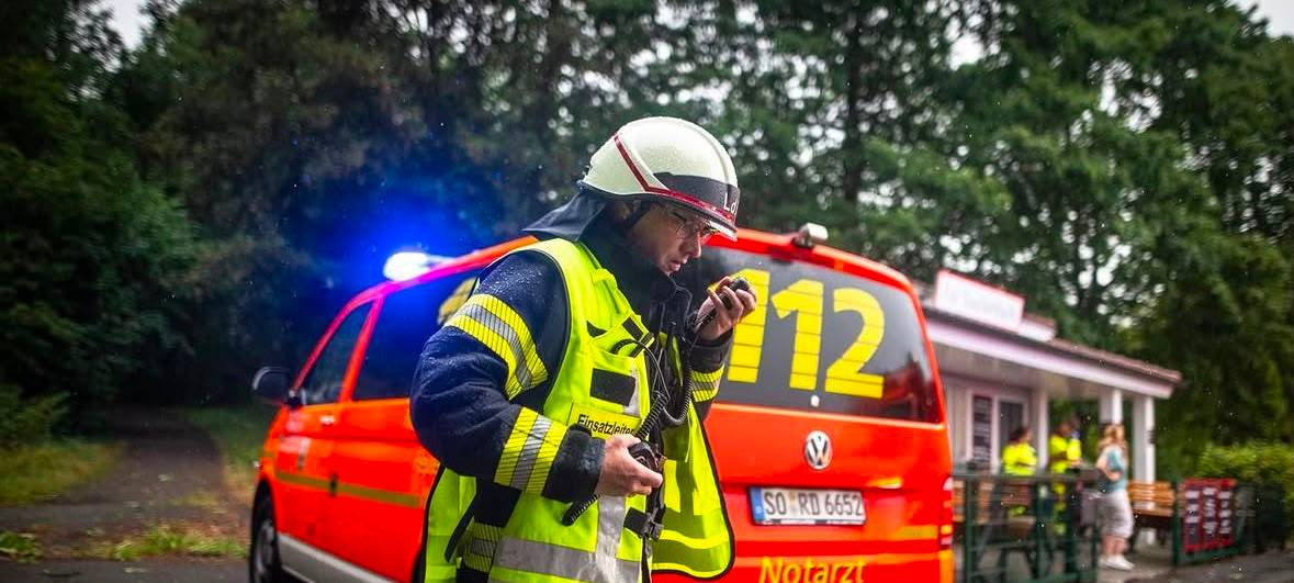 Sturm im Kreis Soest: Zwei Verletzte am Möhnesee