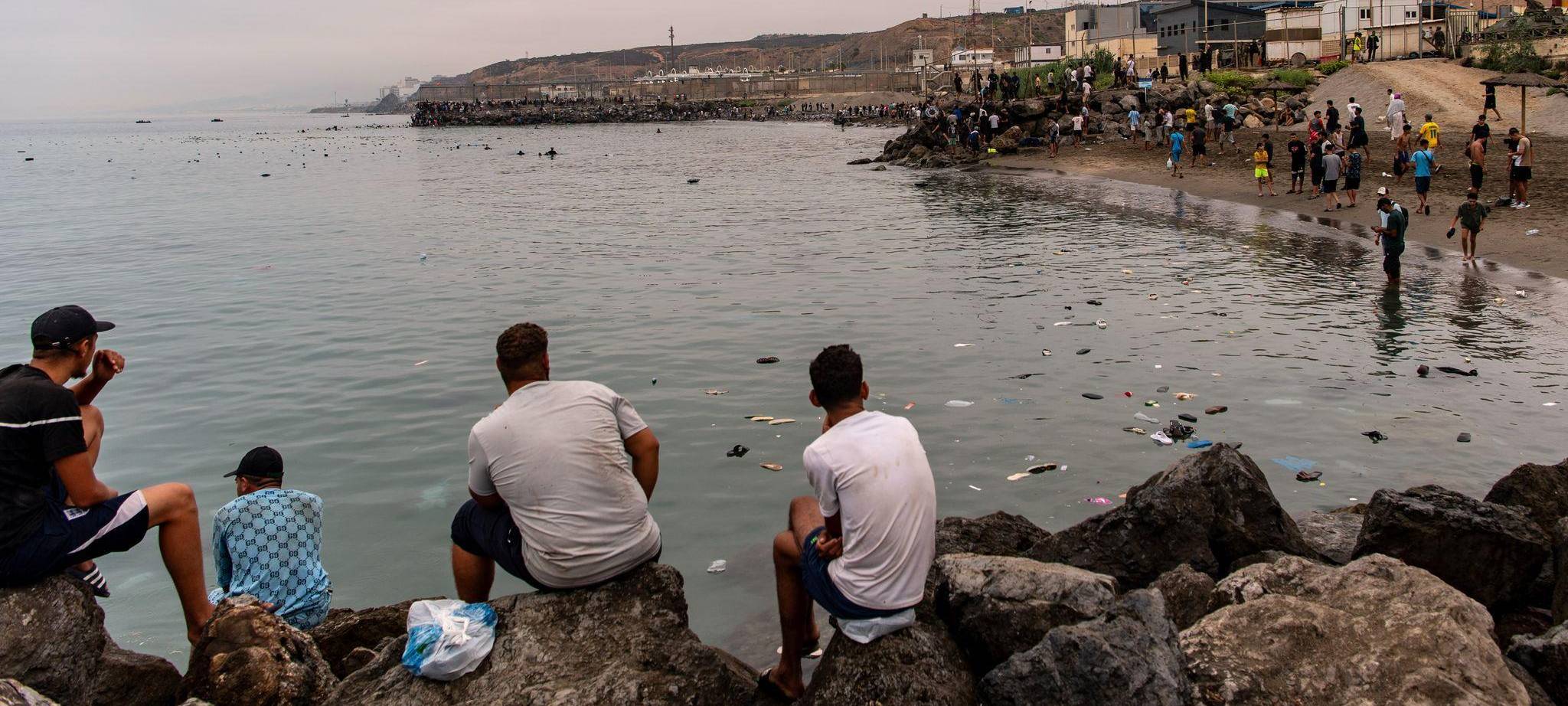 Migranten in Spanien - Ceuta