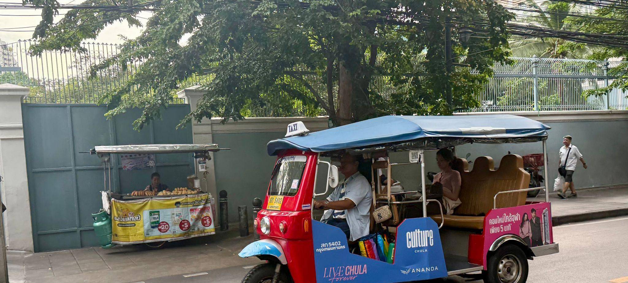 Elektro-Tuk-Tuk in Bangkok