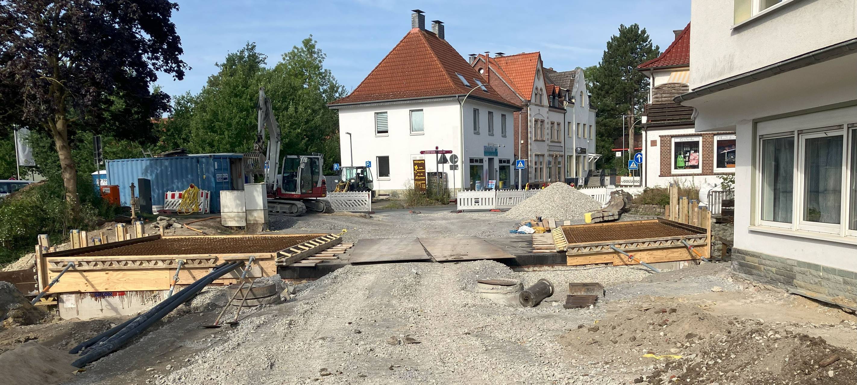 Brückenneubau in Bad Sassendorf bis Ende August
