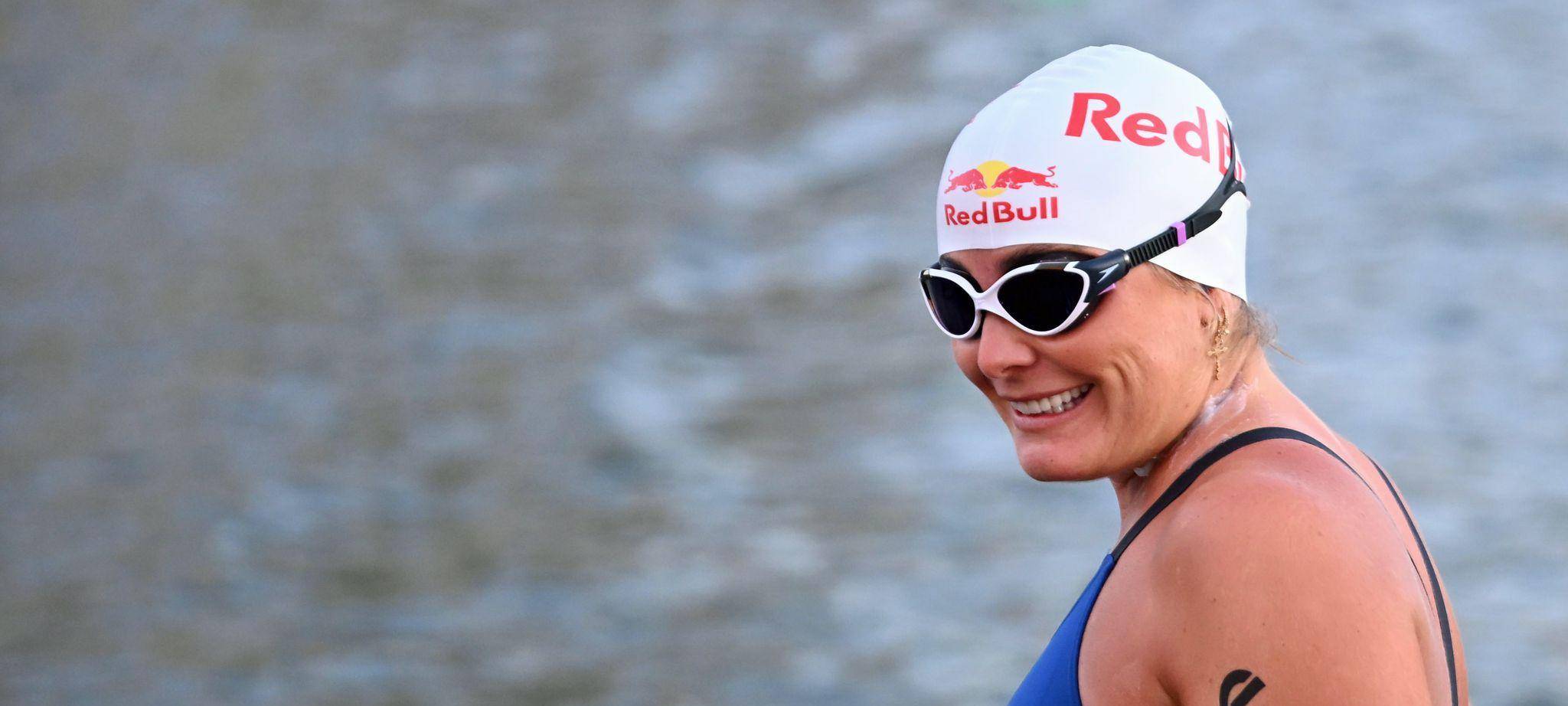 Extremschwimmerin Nathalie Pohl startet in Frankfurt am Main