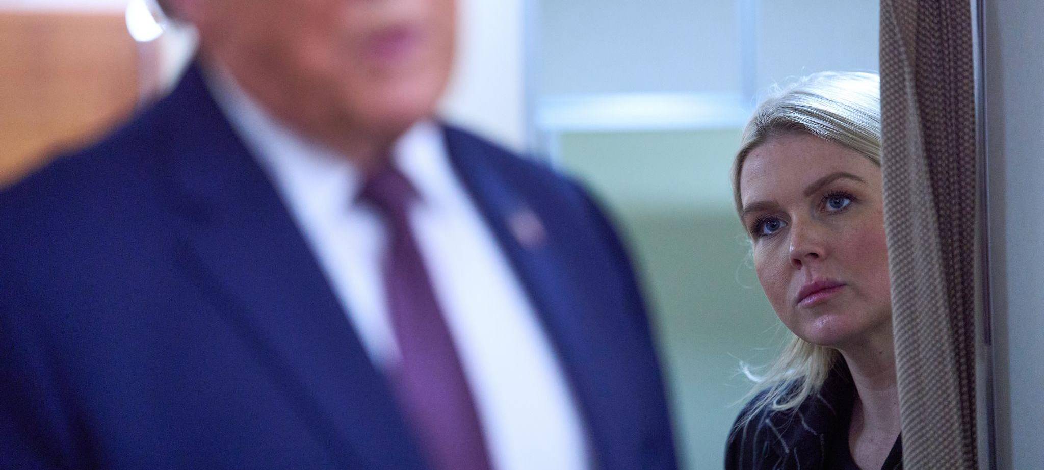 Pressesprecherin des Weißen Hauses Leavitt