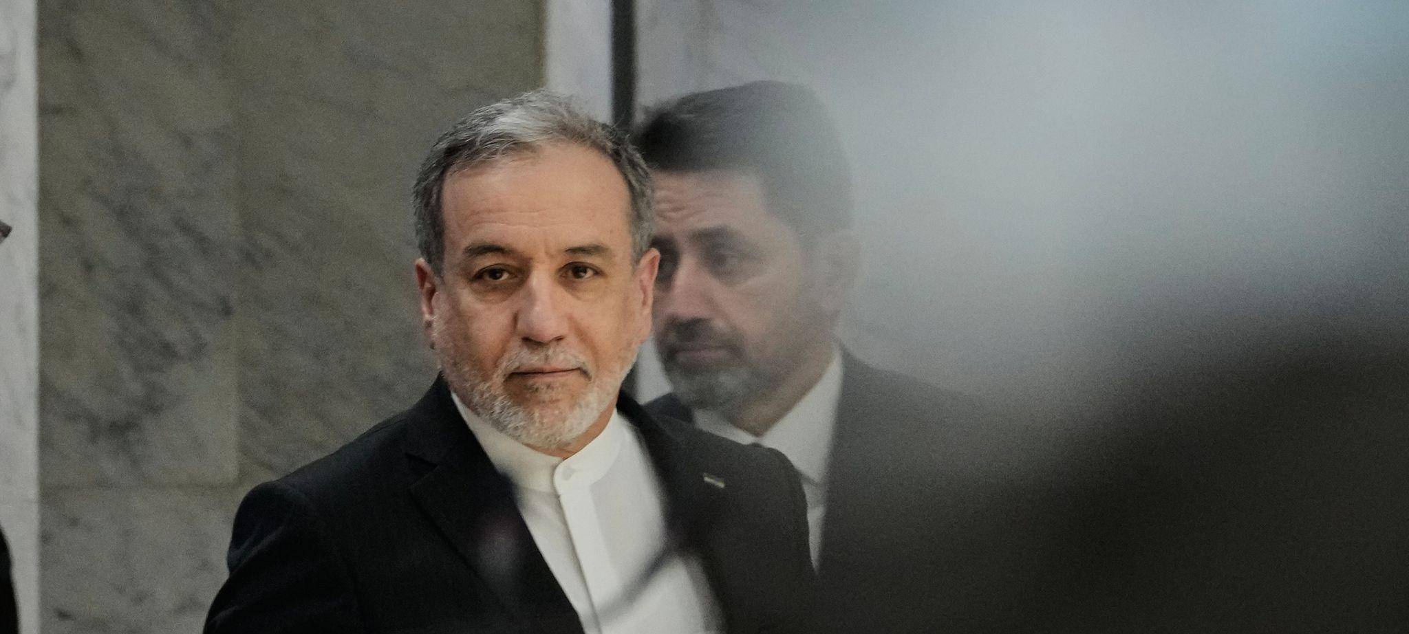Irans Außenminister Abbas Araghtschi