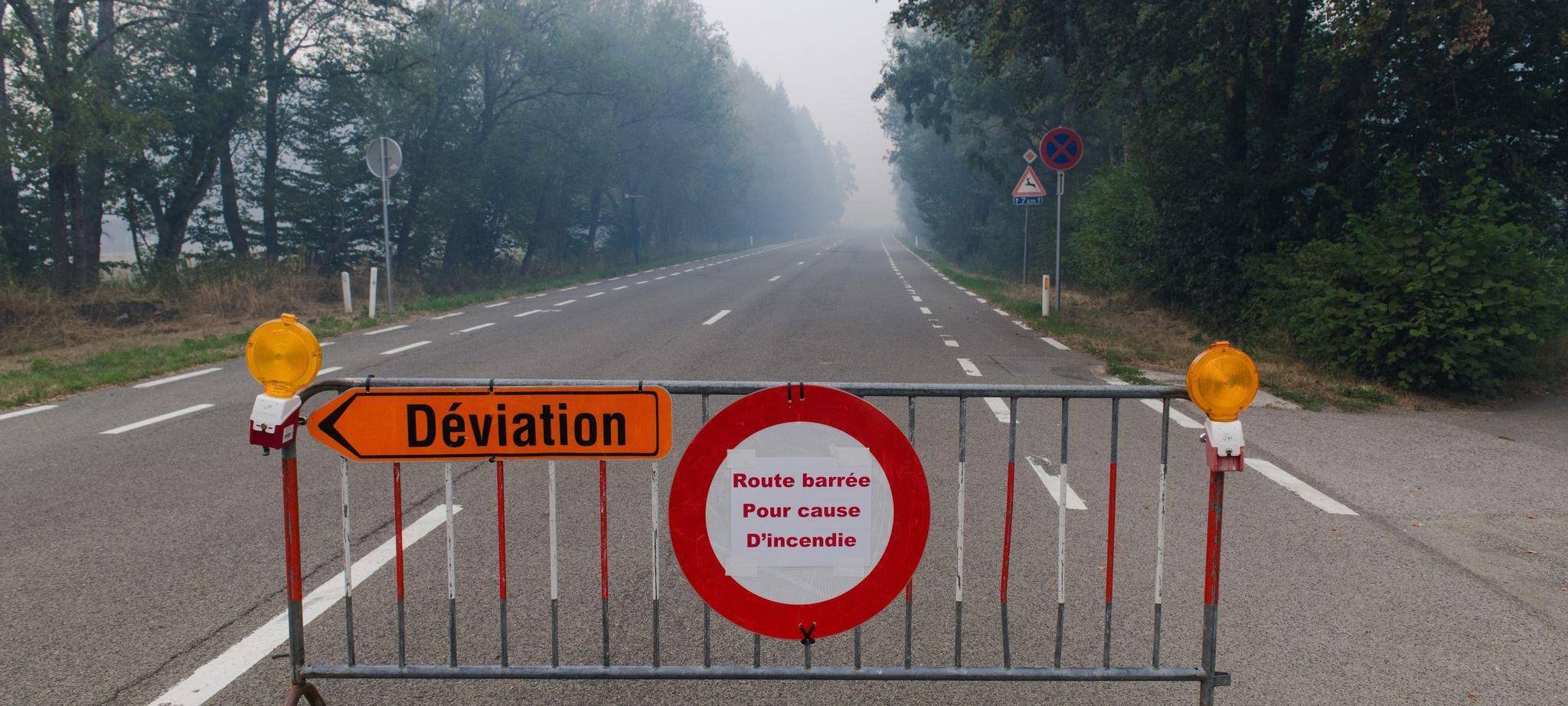 Brand im Hohen Venn