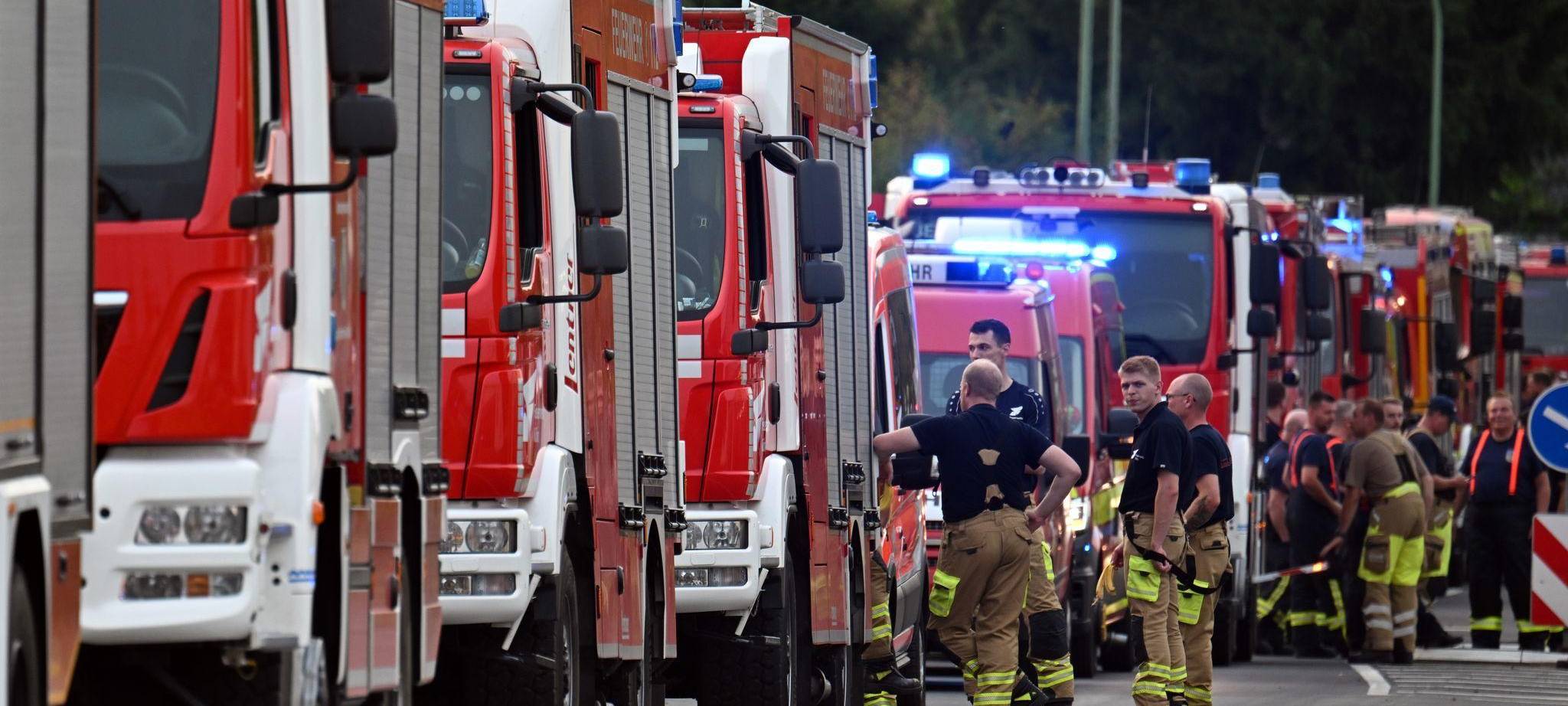 Waldbrand im Hürtgenwald