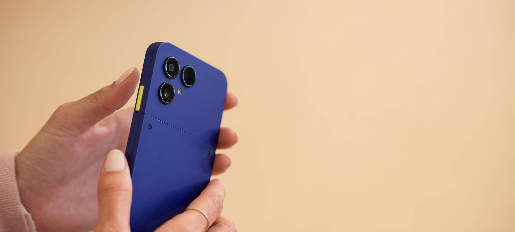 Moments-Schalter am Fairphone 6+