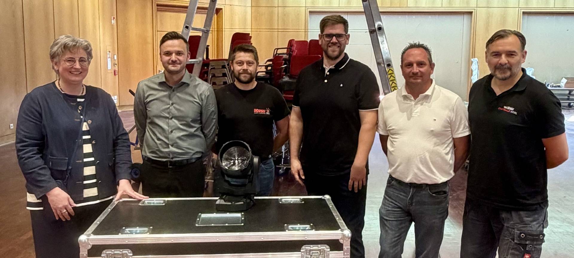 Stadthalle Werl: Neue LED-Beleuchtung spart Strom